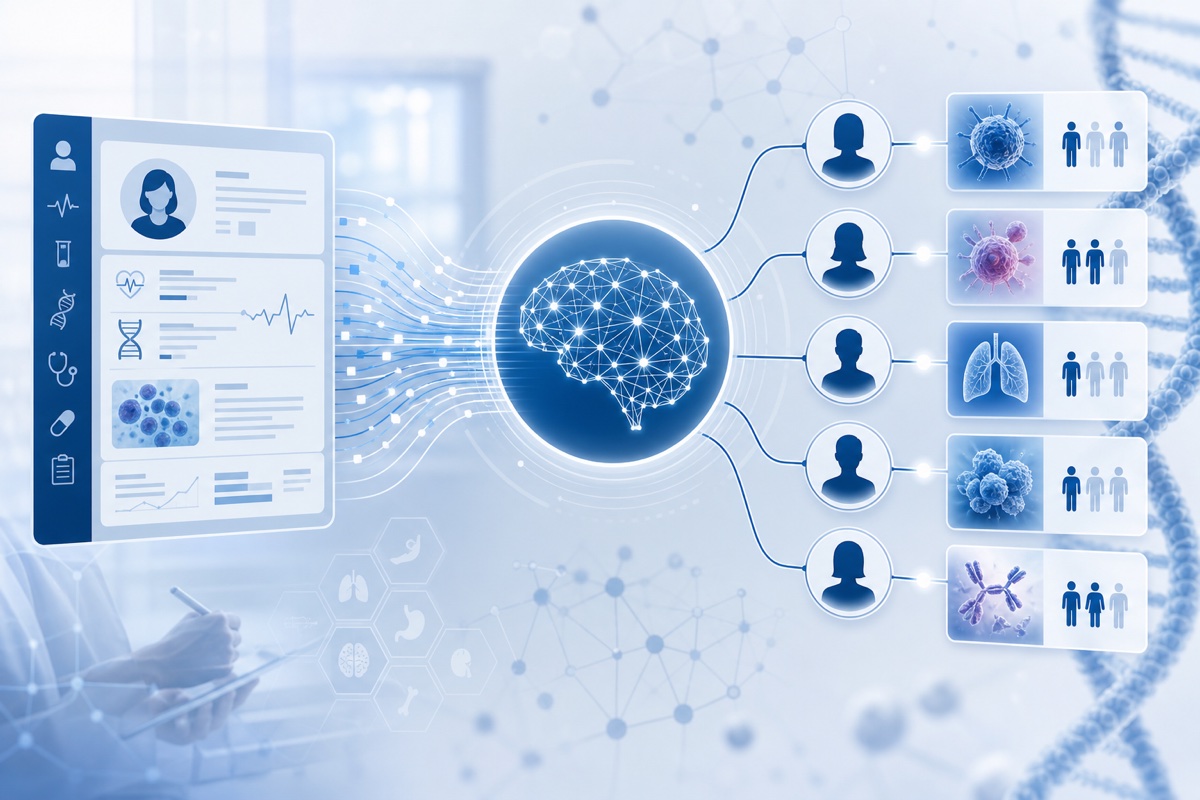 Clinical trial patient matching